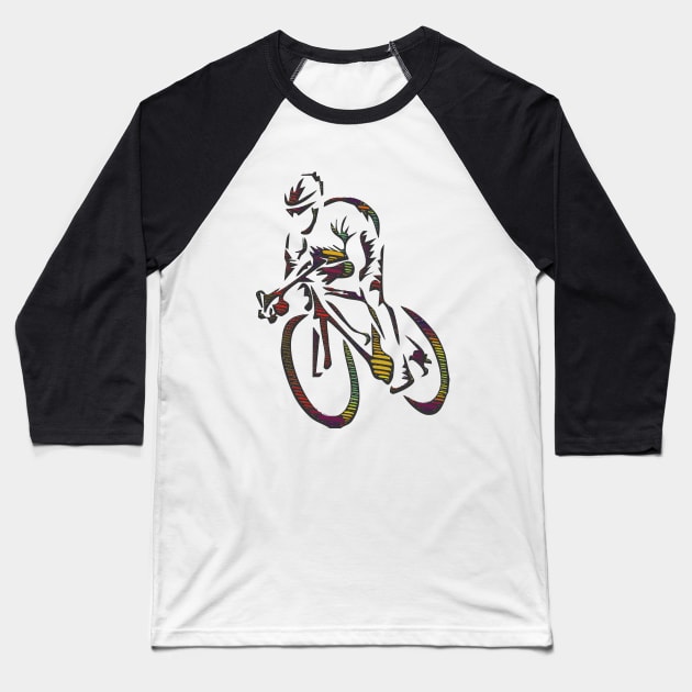 AMOR POR EL CICLISMO Baseball T-Shirt by vintagejoa